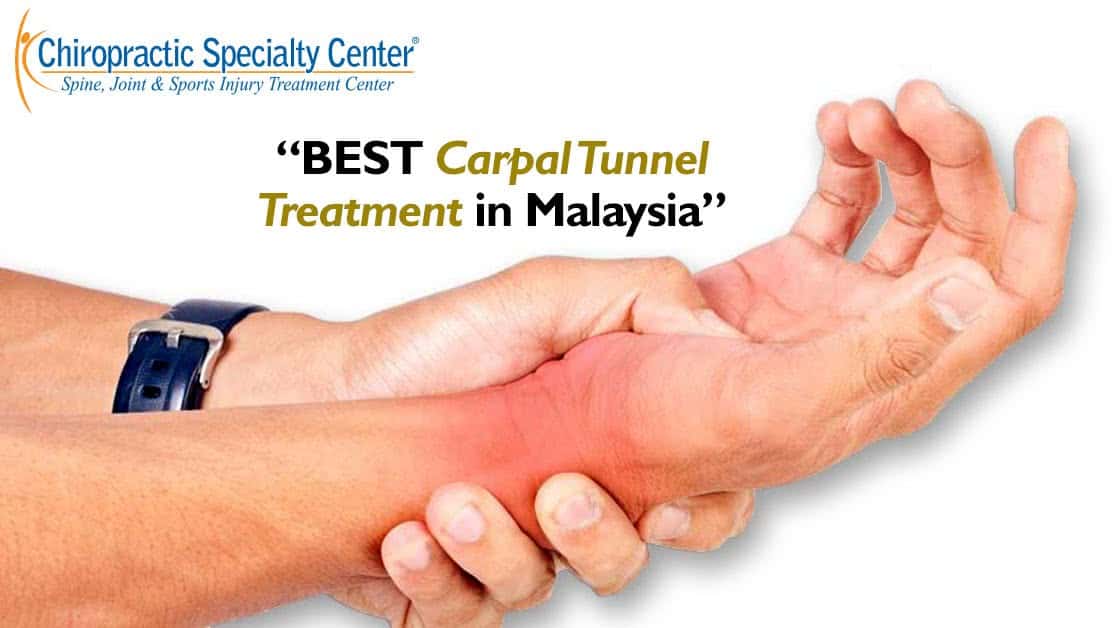 Man holding wrist in pain due to carpal tunnel syndrome