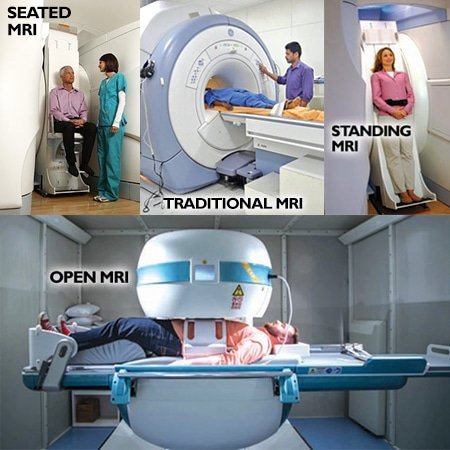 various MRI scan methods