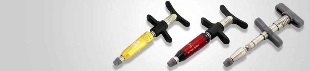 Chiropractic Activator V and Activator II treatment