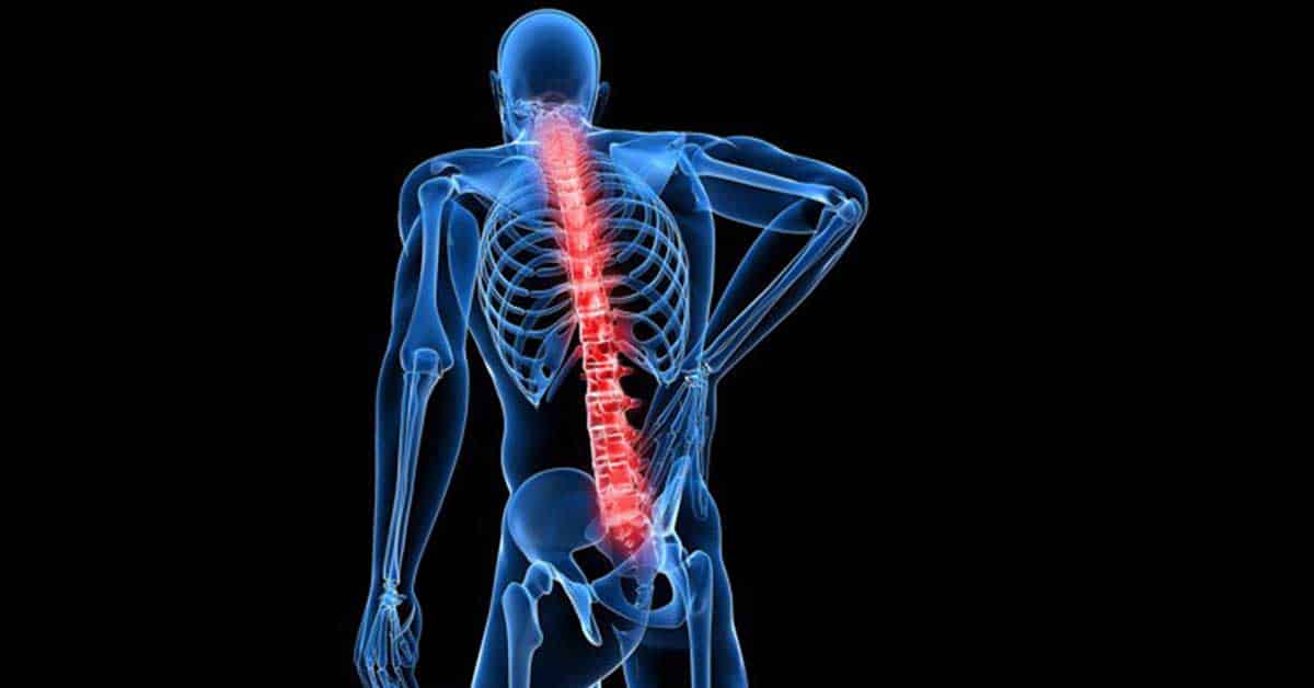 Illustration of back issues and disorders in Malaysia