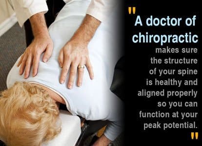 infographic on benefits of chiropractic care and chiropractic treatment
