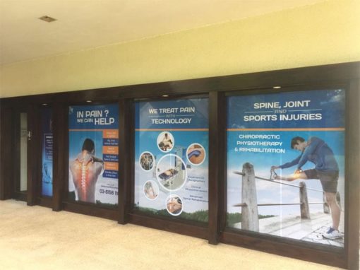 Entrance of chiropractic Specialty Center near Bandar Sri Damansara in Valencia