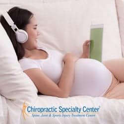 Healthy pregnant female plan postpartum treatment and care in KL
