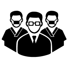 clinical team icon combining physiotherapy with chiropractic